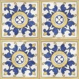 Decor din gresie porțelanată Amalfi 7 Lucios 15x15 cm