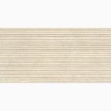 Gresie Portelanata Decor Riflat Calcis Avorio Stripe 60x120 cm