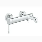 Baterie Cada Grohe Essence Finisaj Crom – baterie cromata pentru cada pe fundal alb