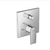 Baterie Cada Dus Hansgrohe Vernis Shape 2 iesiri Finisaj Crom