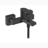 Baterie Cada Hansgrohe Vernis Shape Finisaj Negru Mat – baterie cada negru mat pe fundal alb