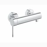Baterie Dus Grohe Essence Finisaj Crom – baterie dus crom pe fundal alb izolat