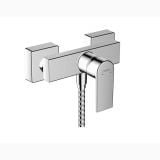 Baterie Dus Hansgrohe Vernis Shape Finisaj Crom – baterie dus crom izolata pe fundal alb