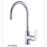 Robinet Lavoar Bucatarie Paffoni Lime Crom – robinet crom pe fundal alb, cod LM180CR