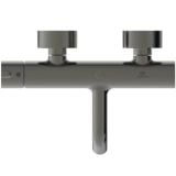 Baterie Cada Dus Ideal Standard Atelier Joy Magnetic Grey – baterie cada dus izolata pe fundal alb