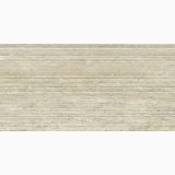 Faianta I Travertini Beige Vein Cut Ribbed 60x120 cm