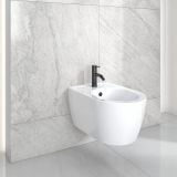 Set Amsterdam Bideu + WC Suspendat Sanimed Rimless - Imagine 6