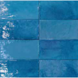 Faianta ABK Poetry Colors Blue Lucios Brick 7,5x15 cm
