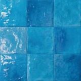 Faianta ABK Poetry Colors Blue Lucios 10x10 cm