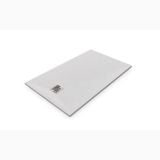 Cadita Dus Compozit Forma Alb 120x70 cm – cadita dus alba izolata pe fundal neutru