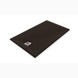 Cadita Dus Compozit Forma Negru 120x70 cm – cadita de dus neagra izolata pe fundal alb