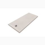 Cadita Dus Compozit Forma Crem 140x70 cm – cadita dus crem pe fundal alb, izolata