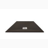 Cadita Dus Compozit Forma Negru 140x70 cm – cadita dus neagra izolata pe fundal alb