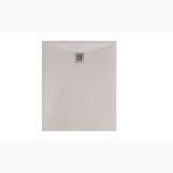 Cadita Dus Compozit Forma Crem 100x80 cm