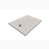 Cadita Dus Compozit Forma Crem 100x80 cm – cadita de dus crema izolata pe fundal alb