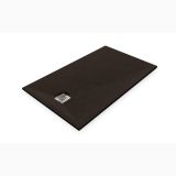 Cadita Dus Compozit Forma Negru 120x80 cm – cadita de dus neagra izolata pe fundal alb
