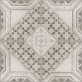 Decor din gresie porțelanată Cementine Alb și Negru 20x20 cm