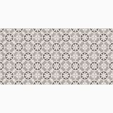 Gresie Decorata Paris Bercy Marrone 20x20 cm – model geometric repetitiv gri alb maro pe placa