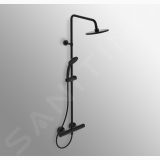 Coloana Dus cu Termostat Negru Ideal Standard Ceratherm T25