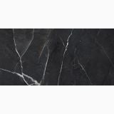Gresie Calacatta Black Lucios 40x80 cm – placa neagra cu vine albe, model marmura