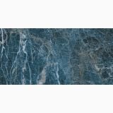 Gresie Blu Saint Laurent Lucios 60x120 cm – detaliu, detaliu textura marmura albastra cu vinisoare albe