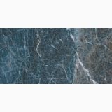 Gresie Blu Saint Laurent Lucios 40x80 cm – detaliu, detaliu textura marmorata albastru cu vinisoare albe