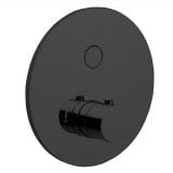 Baterie Incastrata Cada Dus Paffoni Compact Box Finisaj Negru cu o iesire