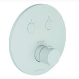 Baterie Incastrata Cada Dus Termostatata Paffoni Compact Box Finisaj Alb cu doua iesiri