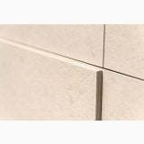 Gresie Quarry Crema Marfil 60x60x1.2 cm – detaliu, detaliu muchie placi cu rost fin intre ele