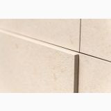 Gresie Quarry Crema Marfil 60x60x0.6 cm – detaliu, detaliu muchie si rost intre placi gresie