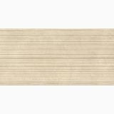 Gresie Portelanata Decor Riflat Calcis Crema Stripe 60x120 cm