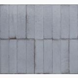 Gresie Portelanata Tetris Artic Lucios 5X20 cm – placi dreptunghiulare verticale gri lucios cu relief