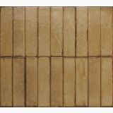 Gresie Portelanata Tetris Sienna Lucios 5X20 cm – placi verticale ingusto lucios montate pe perete