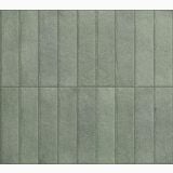 Gresie Portelanata Tetris Muschio Mat 5X20 cm – gresie verzuie in dungi verticale, textura mata