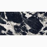 Gresie Abk Grand Antique Lux Lucios 60x120 cm – placa marmura neagra cu vene albe
