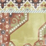 Gresie Play Carpet Mix Multicolor 20x20 cm – placa decorativa cu motive covor multicolor traditional