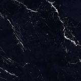 Gresie Abk Marquinia Select Mat 120x120 cm – placa neagra cu vene albe marmorate