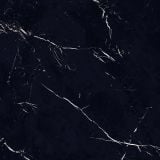 Gresie Abk Marquinia Select Lucios 120x120 cm – placa neagra lucioasa cu vene albe marmorate