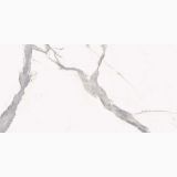 Gresie Abk Statuario Versilia Lucios 60x120 cm – placa alba cu vene gri, model marmura