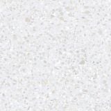 Gresie Play Dots White 20x20 cm – textura terrazzo alb cu granule colorate pe fundal