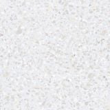 Gresie Play Dots White 20x20 cm – textura terrazzo alb cu granule multicolore, fundal izolat
