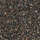 Gresie Play Dots Multiblack 20x20 cm – model terrazzo multicolor pe fond negru