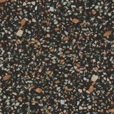 Gresie Play Dots Multiblack 20x20 cm – placa terrazzo multicolor pe fundal negru