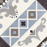 Gresie Decorata Paris Belleville Blu 20x20 cm