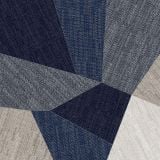 Gresie Decor Digitalart Mix 60x60 cm – detaliu, model geometric texturat in nuante gri bleumarin