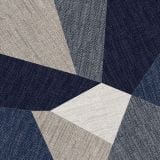 Gresie Decor Digitalart Mix 60x60 cm – detaliu, detaliu textura geometrica cu nuante de gri si bleumarin