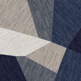 Gresie Decor Digitalart Mix 90x90 cm – detaliu, model geometric abstract in nuante de gri si bleumarin