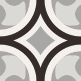 Gresie Patchwork B&W 01 20x20 cm