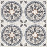 Gresie Newdeco Patchwork Lucios 60x60 cm – placa cu model rozeta terrazzo multicolor