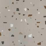 Gresie Nuances Tortora Coccio 80x80 cm – gresie terrazzo cu fragmente maro, alb si verde